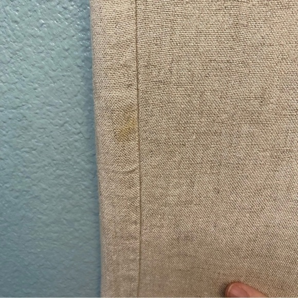 Coldwater Creek Linen Drawstring Stretch Pants Size XL - Picture 7 of 8